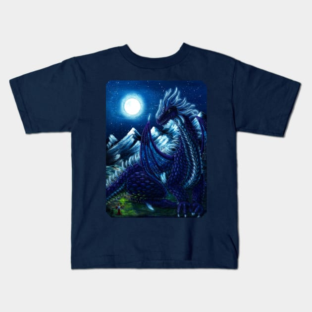 Night Dragon 2020 Kids T-Shirt by VarvargArtwork